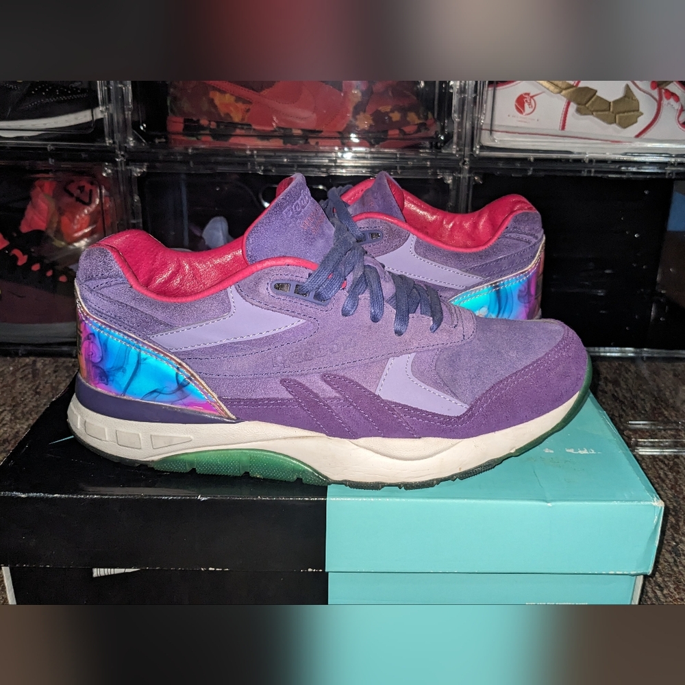 Reebok ventilator supreme purple haze cam'ron fleebok